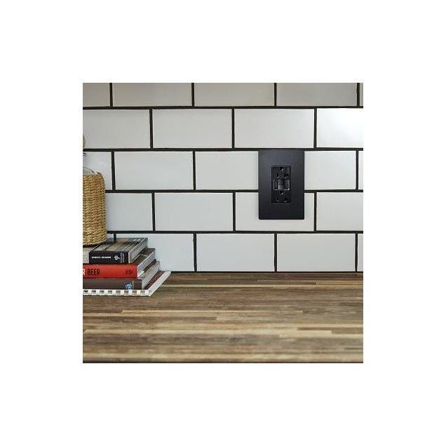 Radiant Graphite 1-Gang Screwless Wall Plate - photo 2 Radiant Graphite 1-Gang Screwless Wall Plate - photo 2