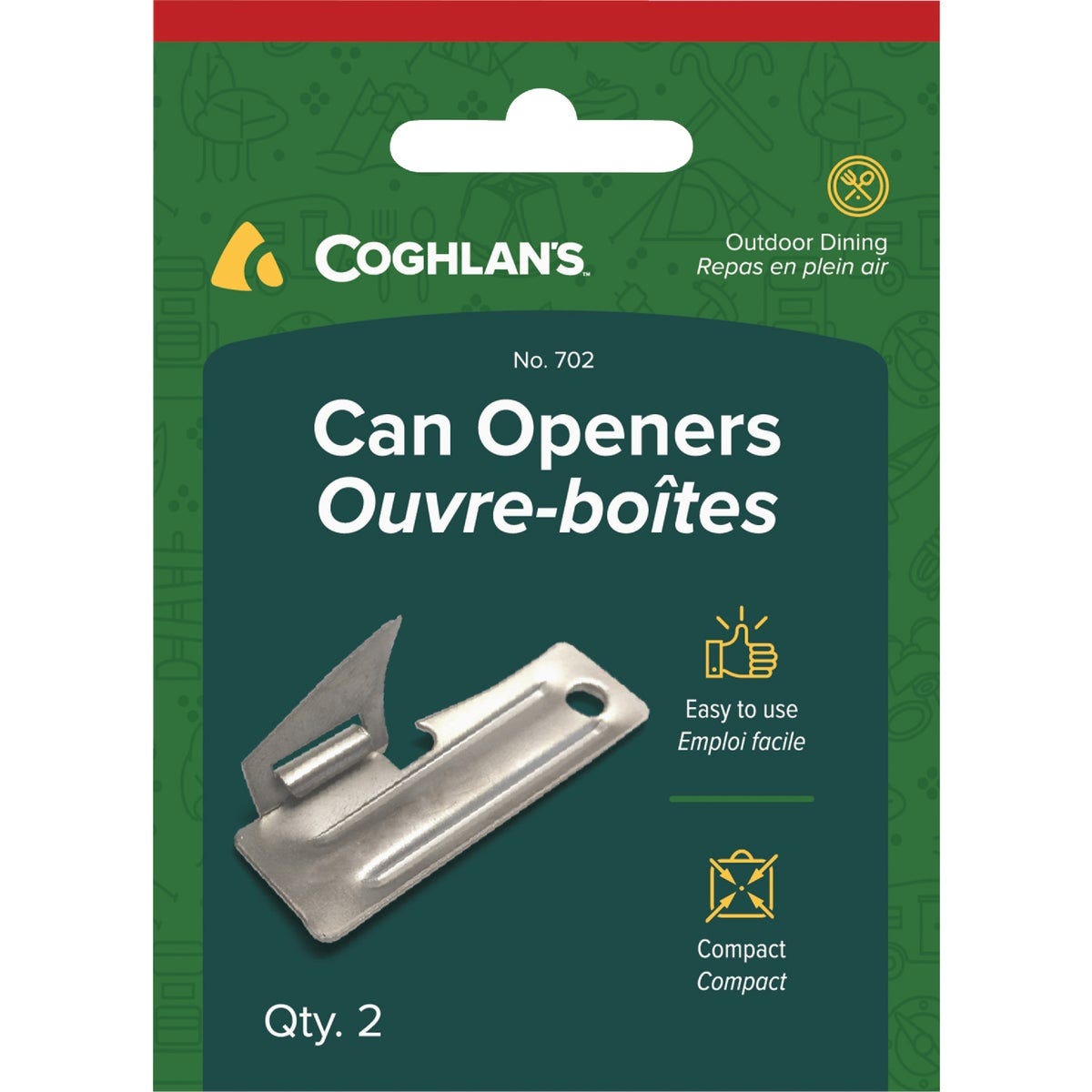 Coghlans Nickel-Plated Steel G.I. Can Opener Coghlans Nickel-Plated Steel G.I. Can Opener