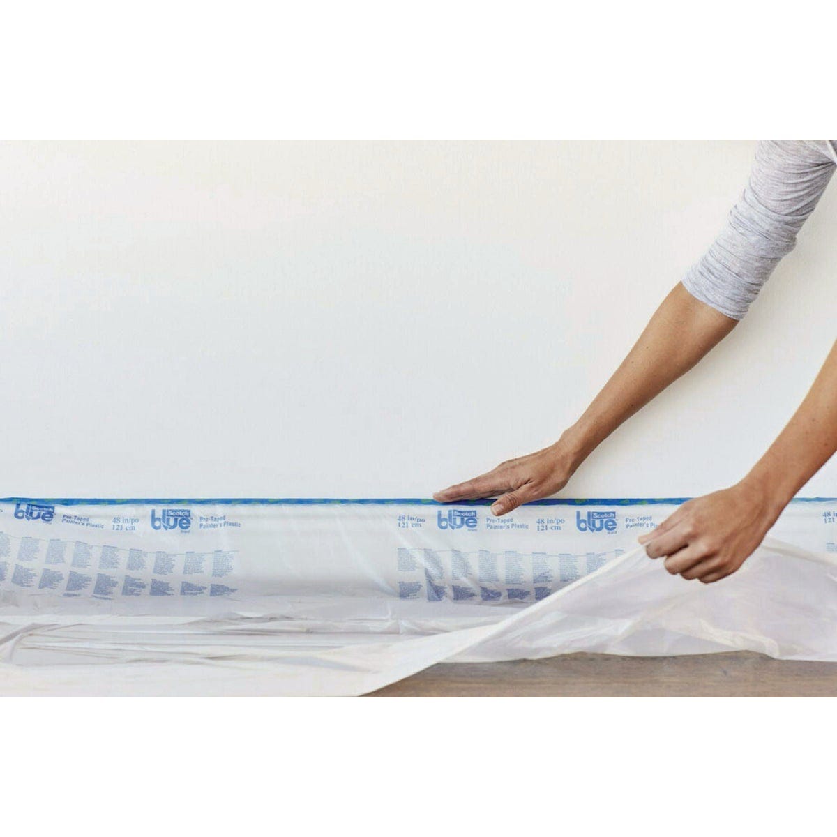 Scotch Blue 48 In. x 30 Yd. Pre-taped Painter's Tape and Plastic - photo 3 Scotch Blue 48 In. x 30 Yd. Pre-taped Painter's Tape and Plastic - photo 3
