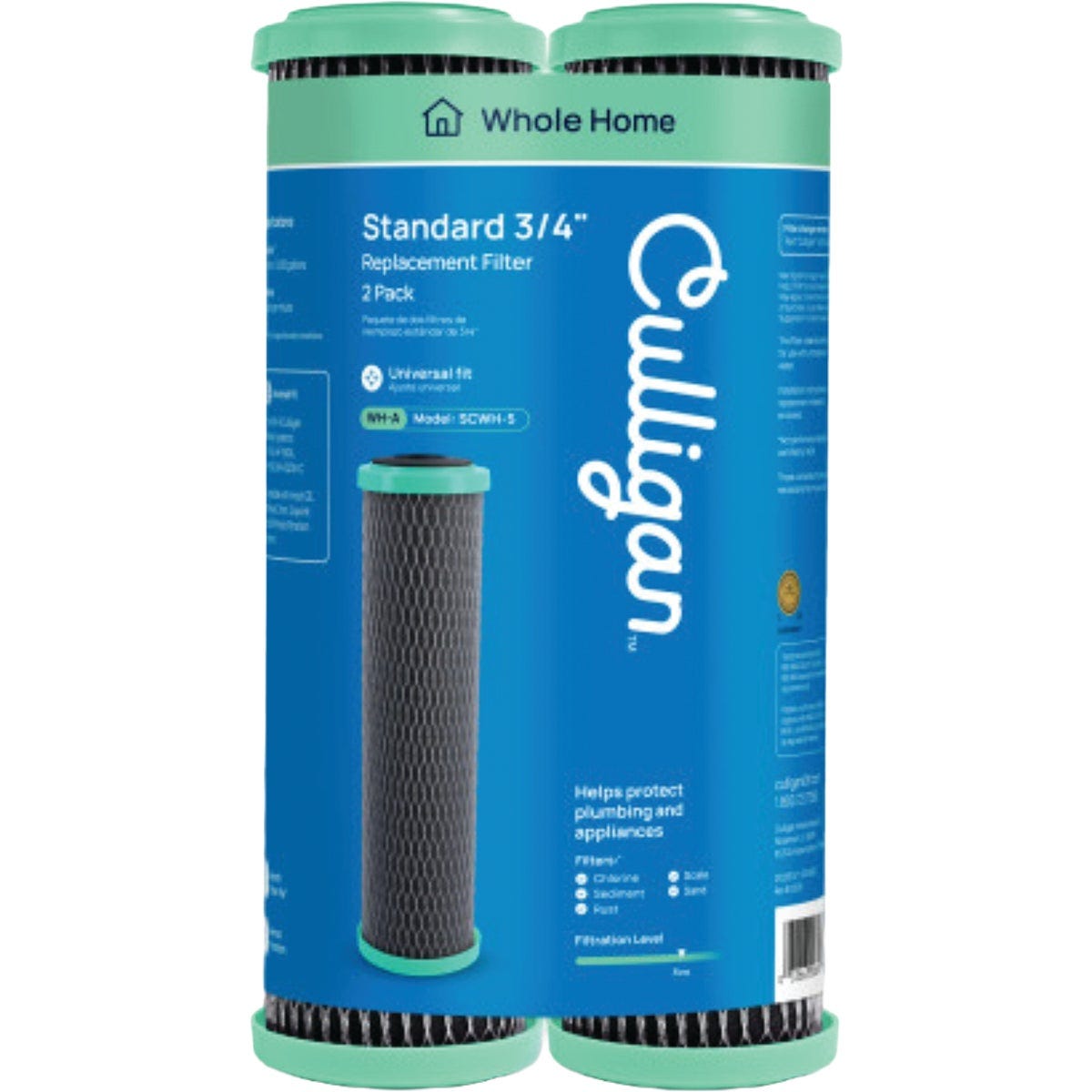 Culligan Sediment Advanced Whole House Water Filter Cartridge, (2-Pack) Culligan Sediment Advanced Whole House Water Filter Cartridge, (2-Pack)