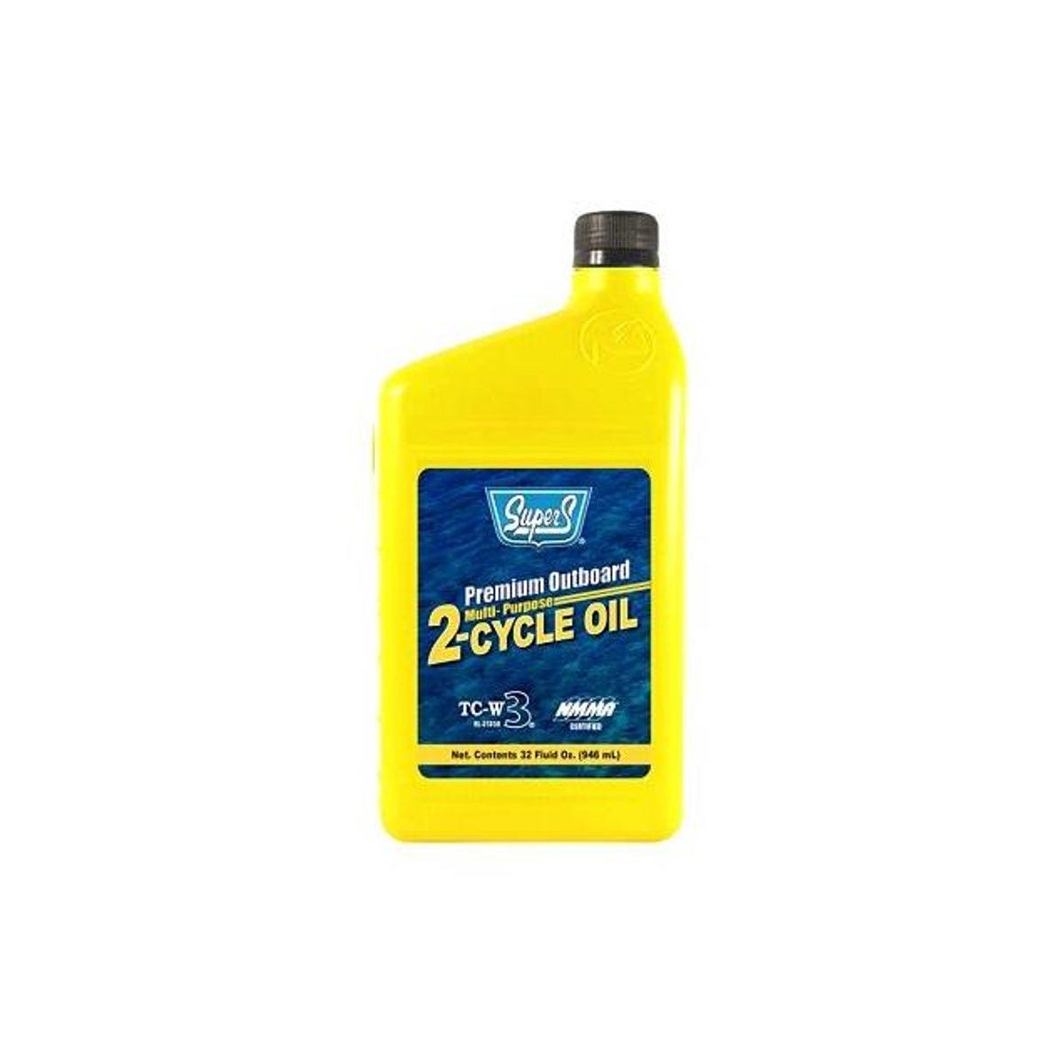 Super S 32 Oz. TC-W3 Premium Outboard 2-Cycle Engine Oil