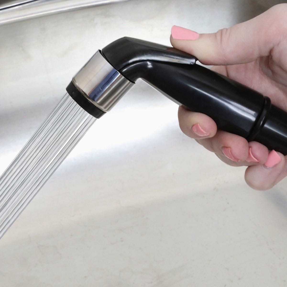 Danco Black Economy Kitchen Side Sprayer Head with Guide - photo 6