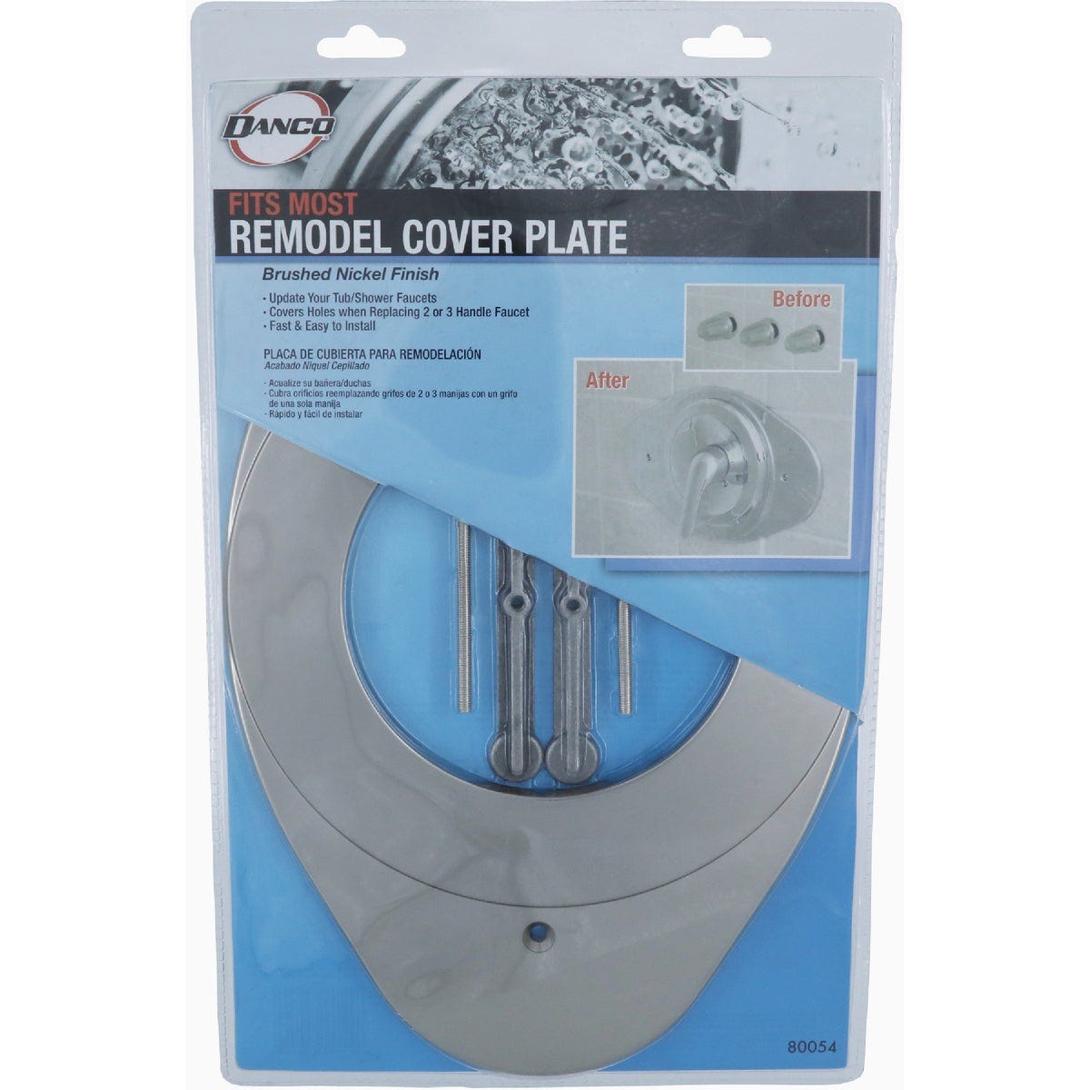 Danco Brushed Nickel Single Lever Remodeling Cover- - photo 4