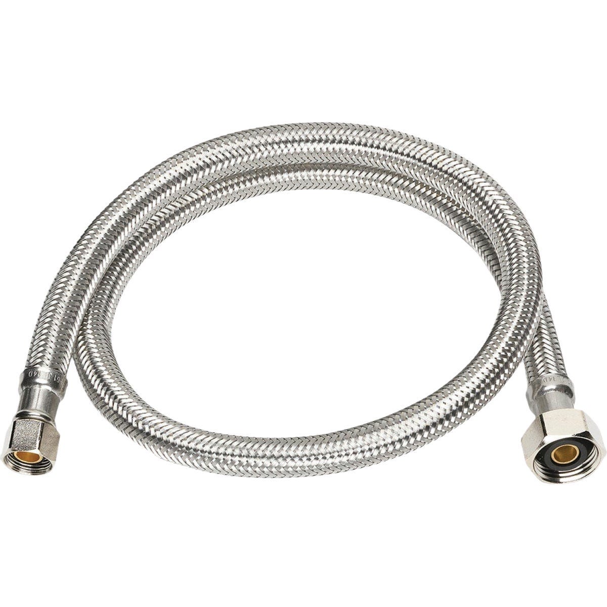 Homewerks 3/8 In. OD X 1/2 In. IP Braided Stainless Steel Faucet Supply Line