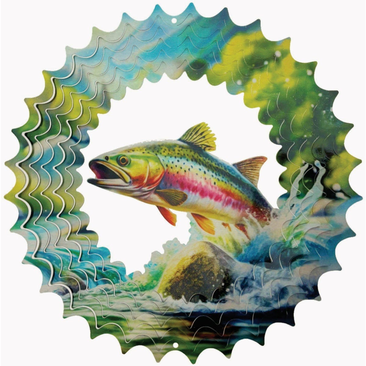Spinfinity Rings Spinfinity Designs Trout Wind Spinner | True Value Hardware