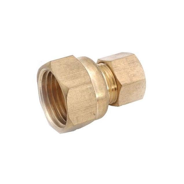 Anderson Metals 5/8 In. Male Compression x 1/2 In. FIP Pipe Adapter Anderson Metals 5/8 In. Male Compression x 1/2 In. FIP Pipe Adapter