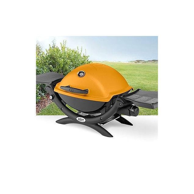 Weber Q-1200 8500 BTU Orange Portable Gas Grill - photo 3 Weber Q-1200 8500 BTU Orange Portable Gas Grill - photo 3