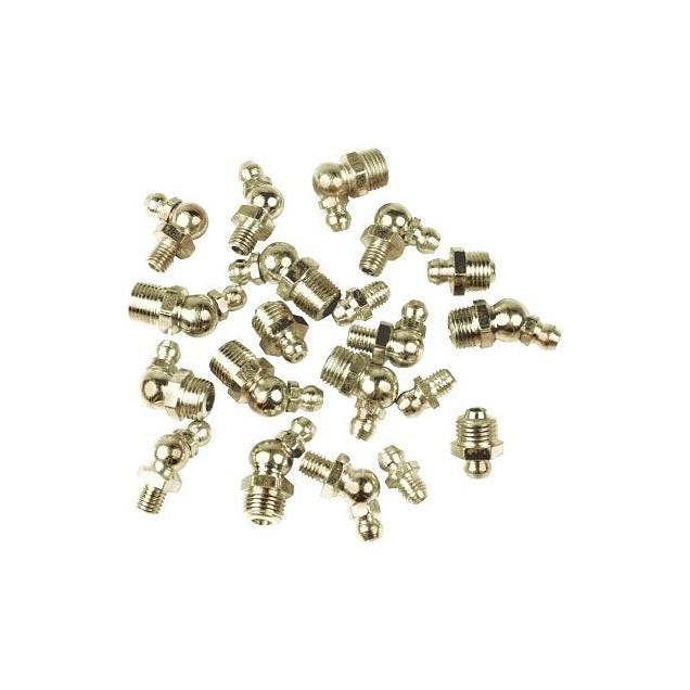 Performance Tool 1/4 In. x 28 Grease Fittings (10-Pack)