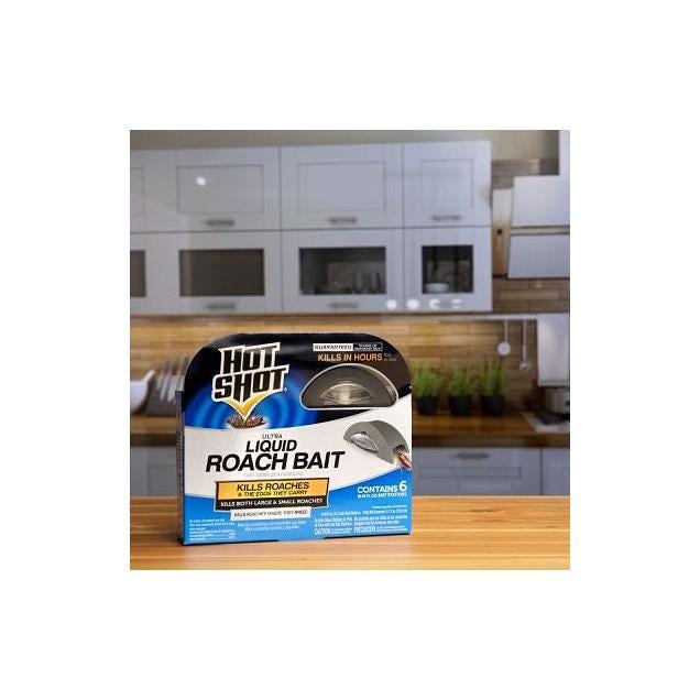 Hot Shot 6-Ct. Ultra Liquid Roach Bait - photo 4 Hot Shot 6-Ct. Ultra Liquid Roach Bait - photo 4
