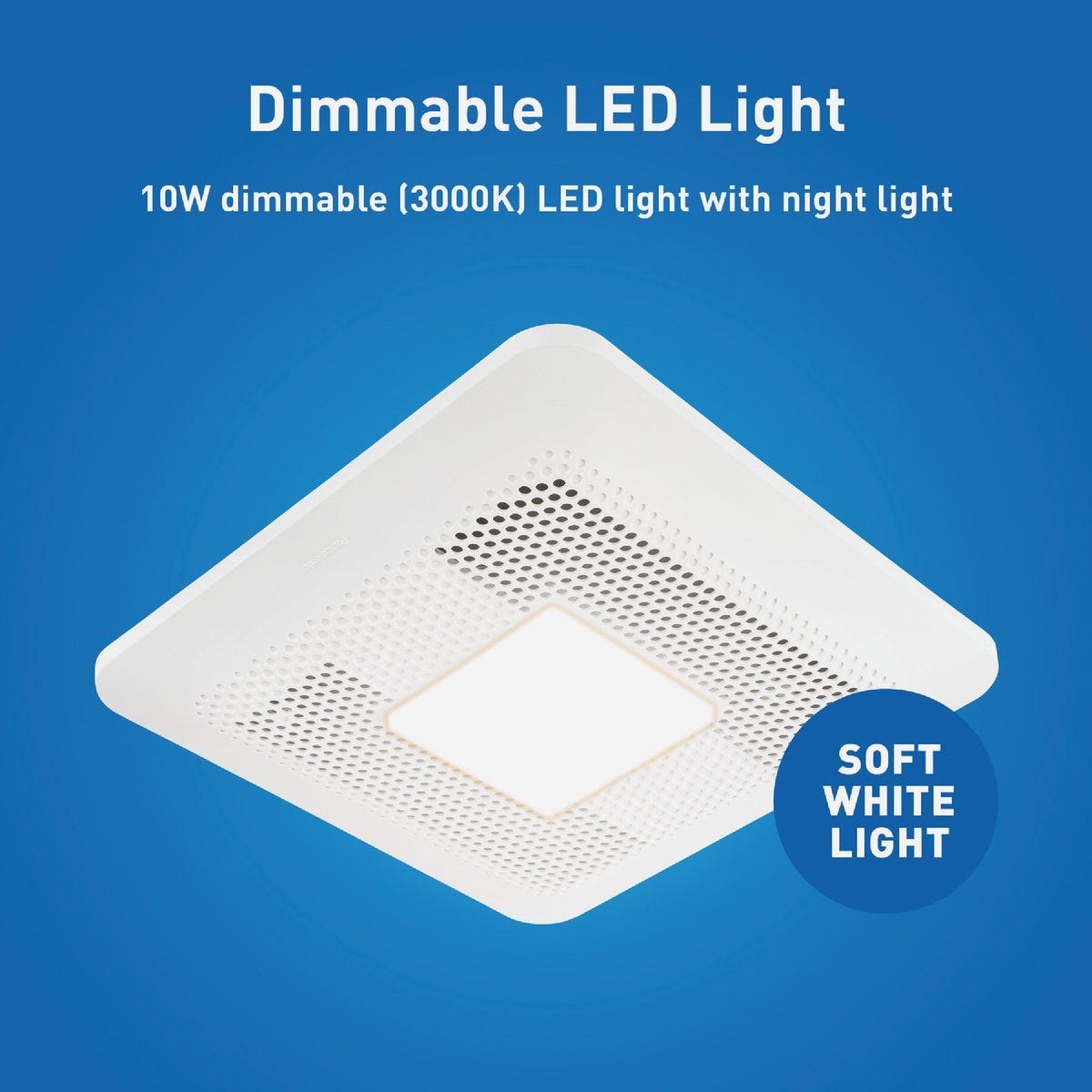 Panasonic Whisper Choice 130/150 CFM Bath Fan with Light | Do it Best