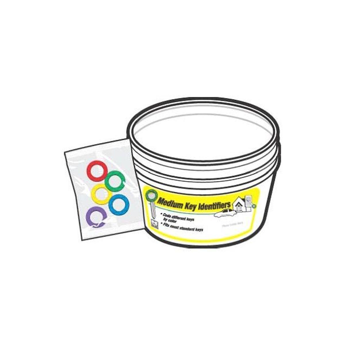 Hy-Ko Key Identifiers (5-Pack, 25-Piece) Hy-Ko Key Identifiers (5-Pack, 25-Piece)