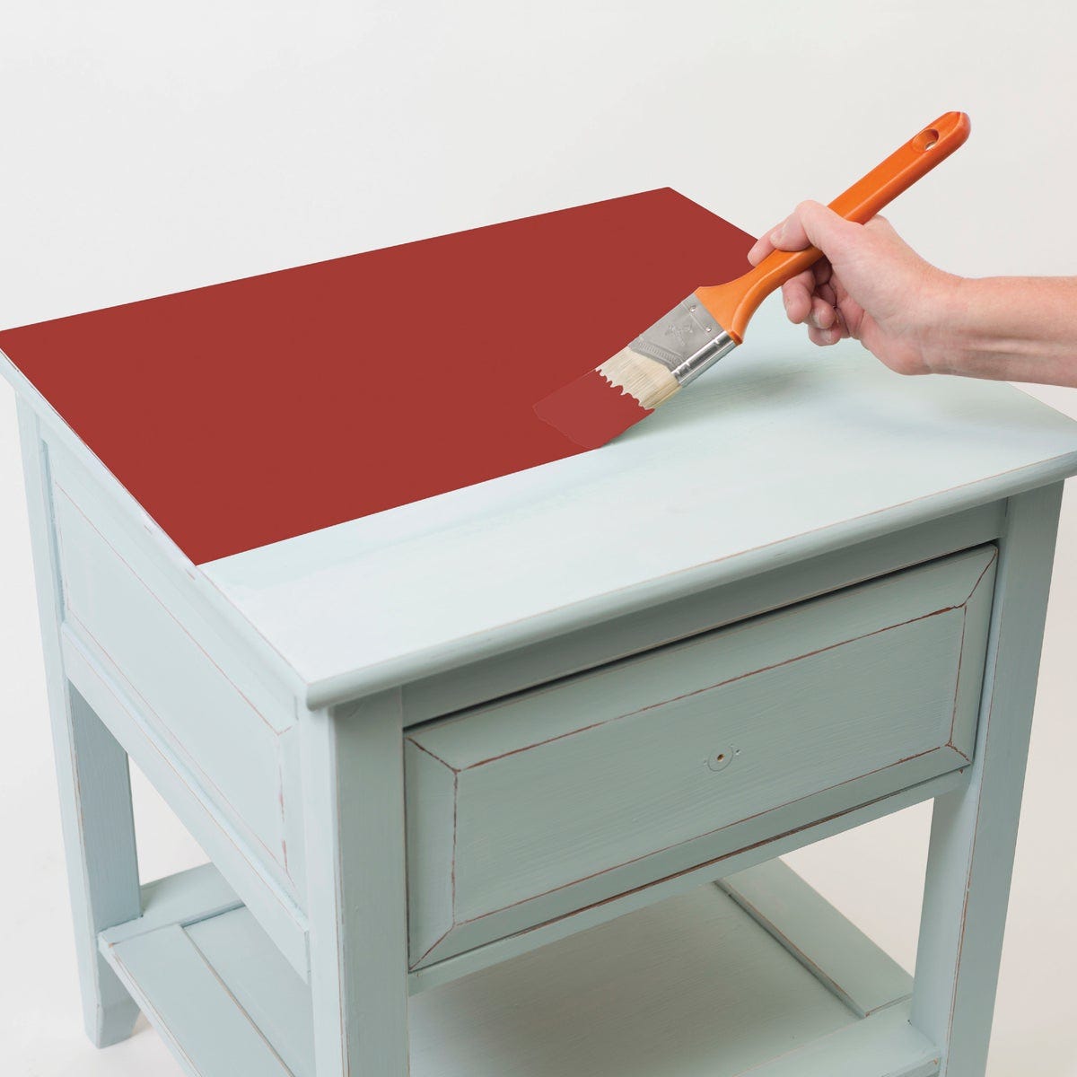Rust-Oleum Chalked Ultra Matte Farmhouse Red 30 Oz. Chalk Paint- - photo 5 Rust-Oleum Chalked Ultra Matte Farmhouse Red 30 Oz. Chalk Paint- - photo 5