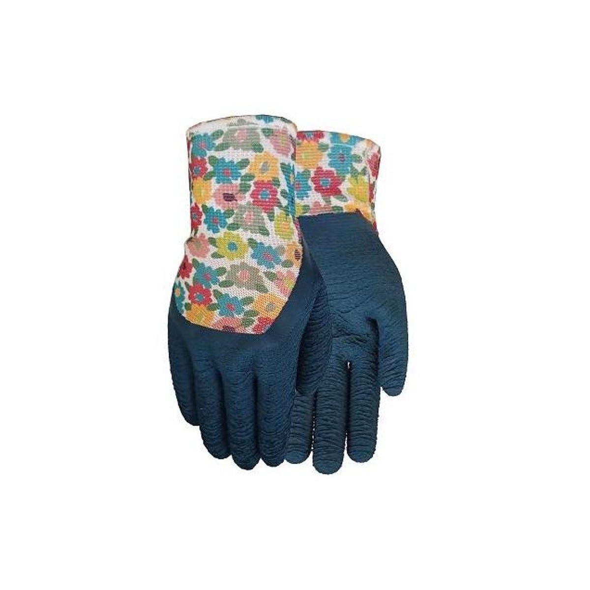 MidWest Quality Gloves Women's Medium EZ Grip Lined Garden Gloves