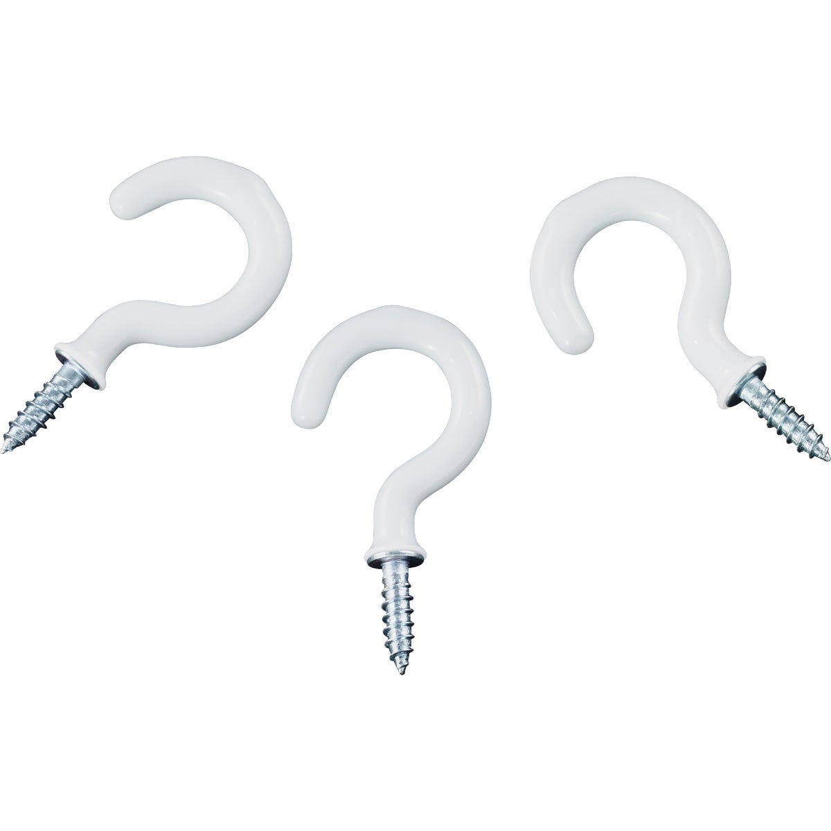 National Hardware 1 In. White Vinyl Cup Hook (30 Count) - photo 3