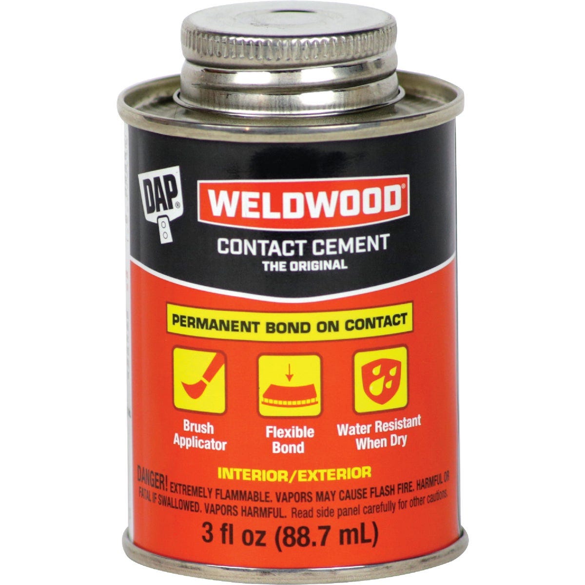 DAP Weldwood 3 Oz. Liquid Contact Cement DAP Weldwood 3 Oz. Liquid Contact Cement