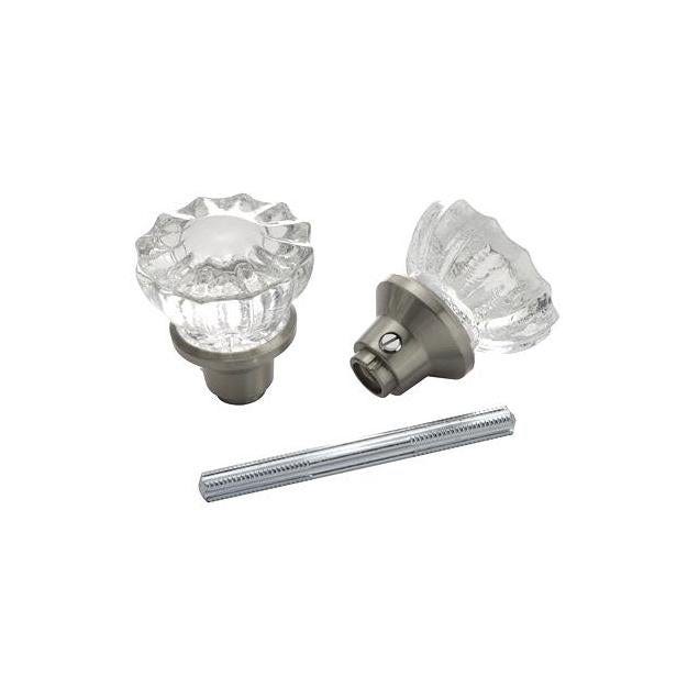 Belwith Glass Knobs With Spindle (2-Pack)