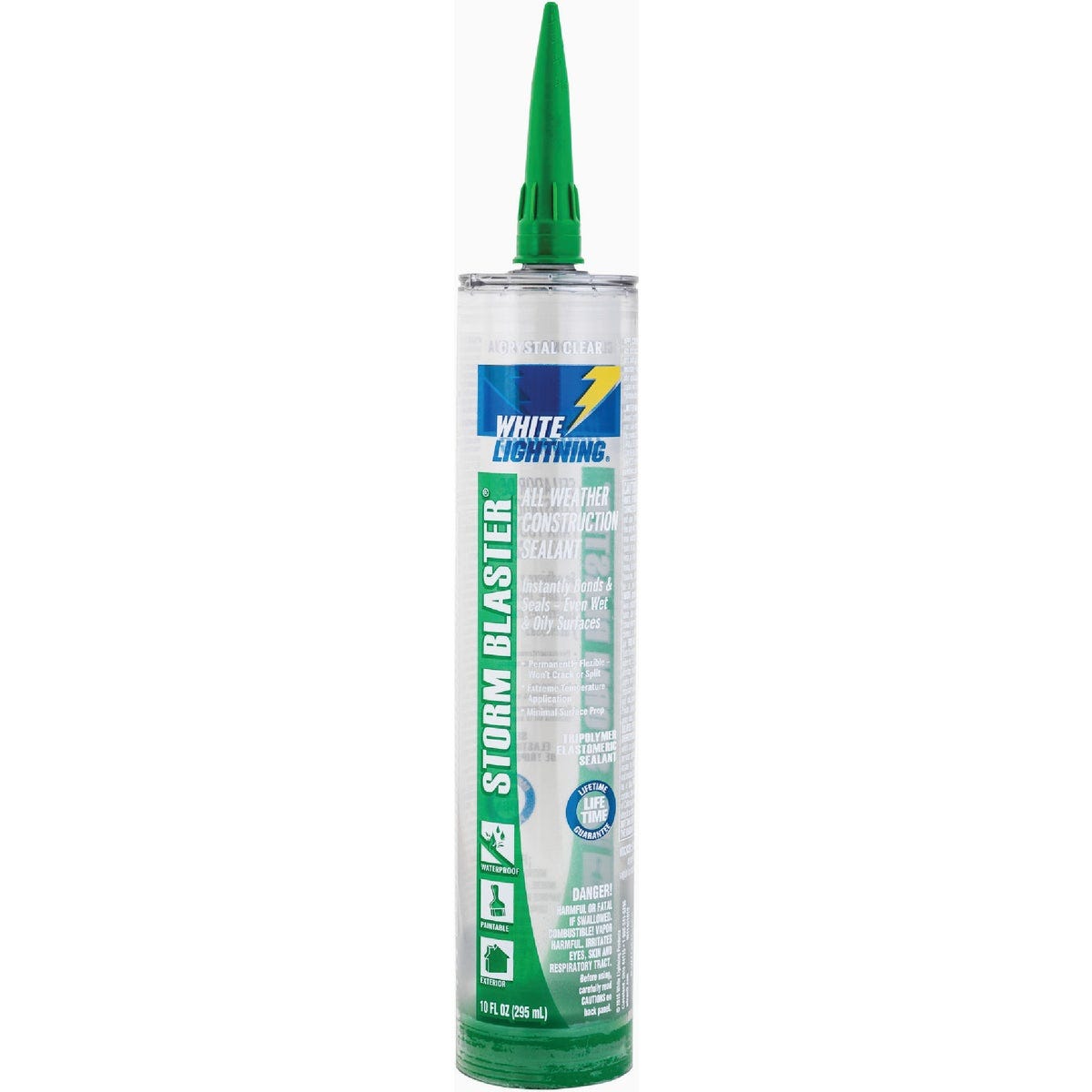 White Lightning Storm Blaster 10 Oz. Clear Elastomeric Sealant - photo 5 White Lightning Storm Blaster 10 Oz. Clear Elastomeric Sealant - photo 5