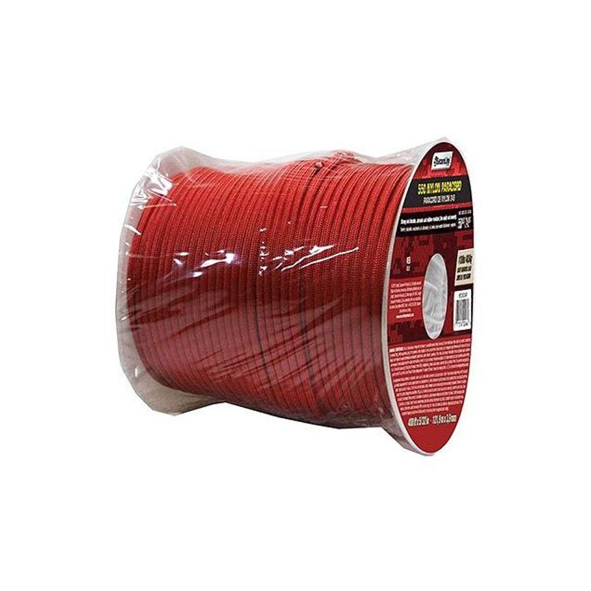 Richelieu 5/32 In. x 400 Ft. Military Grade 550 Red Paracord