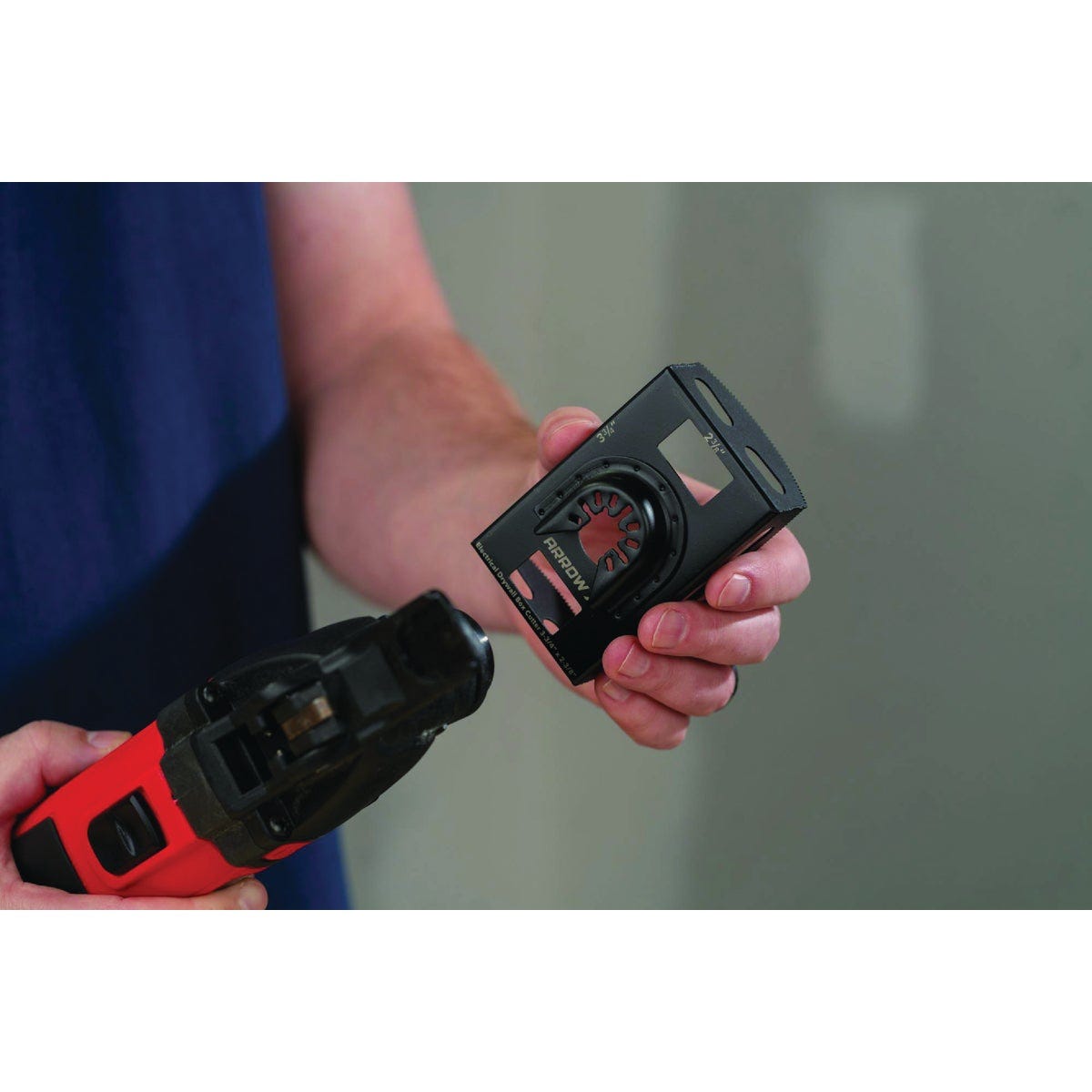 Arrow 2-7/8 In. x 3-3/4 In. Single Gang Box Cutter - photo 6 Arrow 2-7/8 In. x 3-3/4 In. Single Gang Box Cutter - photo 6