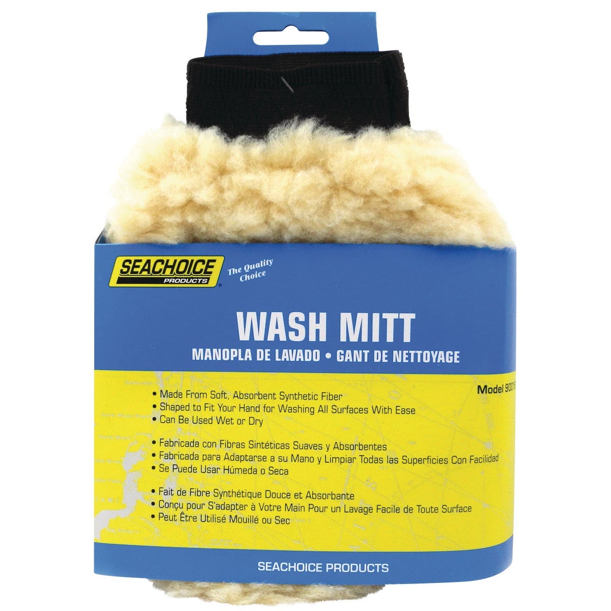 Seachoice Synthetic Fiber Wash Mitt Seachoice Synthetic Fiber Wash Mitt
