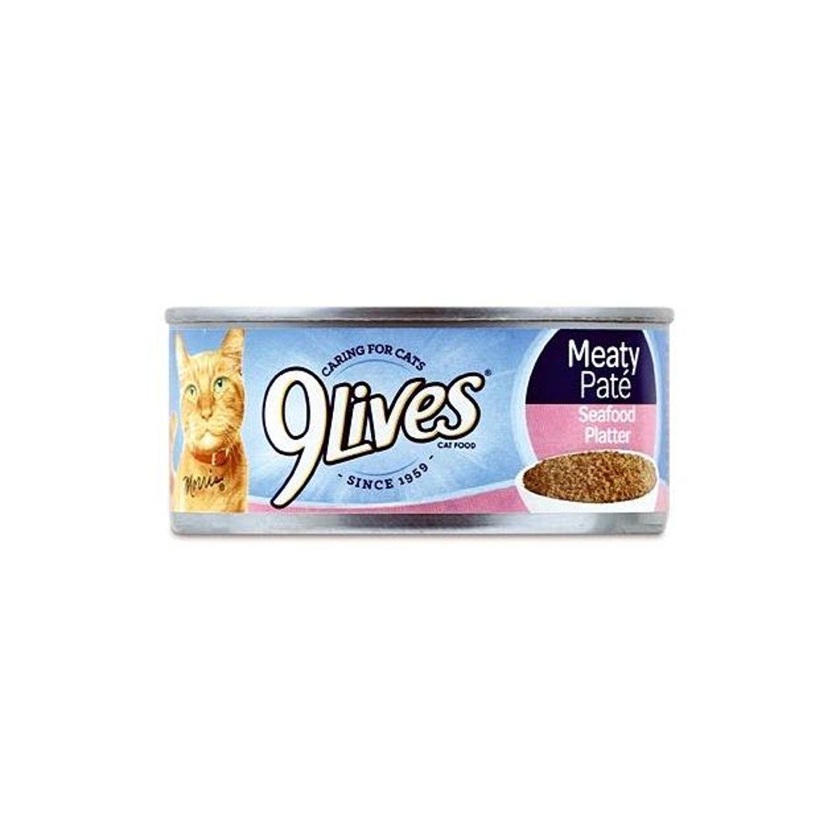 9 Lives 5.5 Oz. Seafood Platter Canned Cat Food 9 Lives 5.5 Oz. Seafood Platter Canned Cat Food