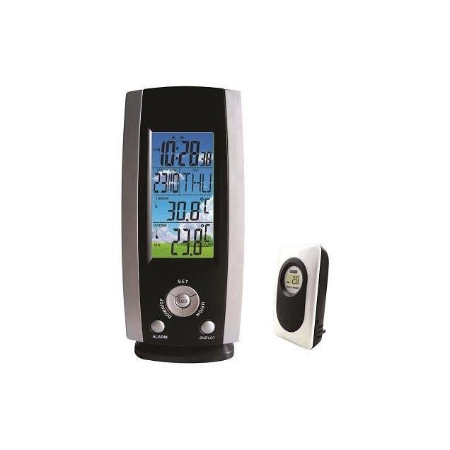 Taylor Wireless Weather Station with Clock, 3-Channel, & Remote Taylor Wireless Weather Station with Clock, 3-Channel, & Remote