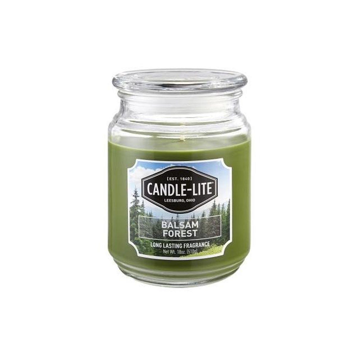 Candle Lite 18 Oz. Balsam Forest Scented Jar Candle