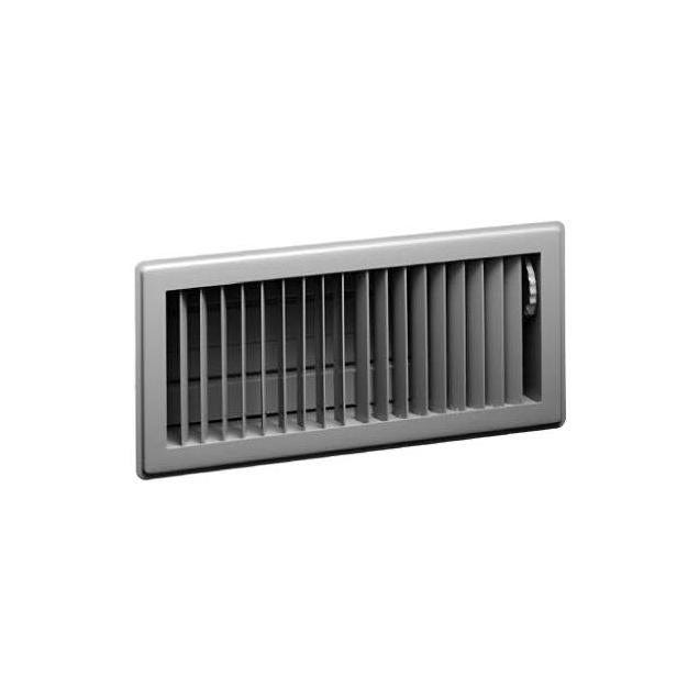 AmeriFlow 4 In. x 12 In. Steel Brown Floor Register