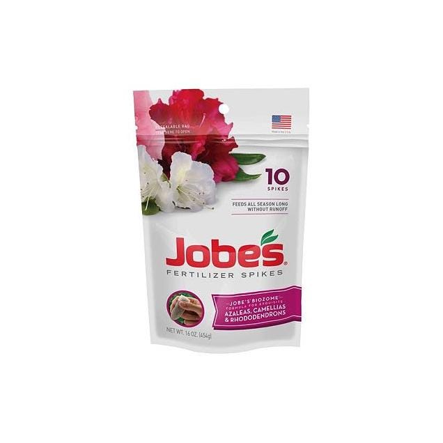 Jobe's 9-8-7 Azalea/ Rhododendron Fertilizer Spikes, 10-Pack Jobe's 9-8-7 Azalea/ Rhododendron Fertilizer Spikes, 10-Pack