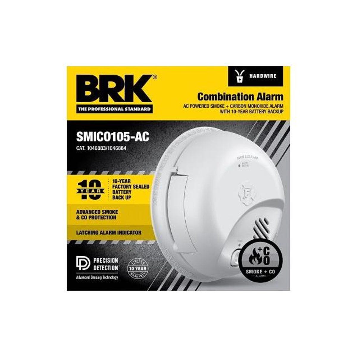 BRK Hardwired Smoke & Carbon Monoxide Alarm