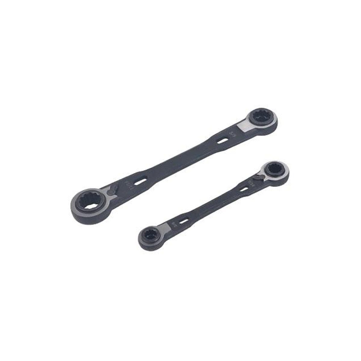 Master Mechanic Dual Box SAE Ratcheting Wrench Set (2-Piece) Master Mechanic Dual Box SAE Ratcheting Wrench Set (2-Piece)
