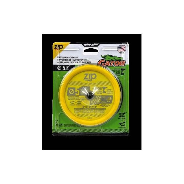 Gator 5 In. Zip Sanding Backer Pad Power Drill Attachment