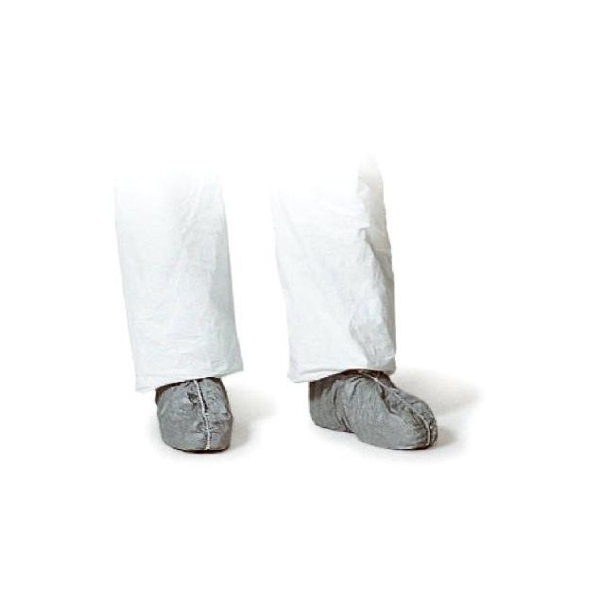 Tyvek One Size Gray Skid-Resistant Shoe Covers (200-Pack)