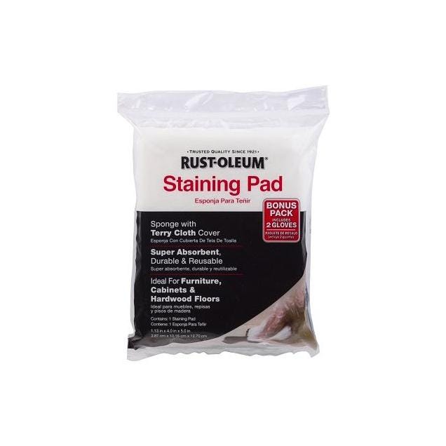 Rust-Oleum Staining Pad + Gloves Rust-Oleum Staining Pad + Gloves