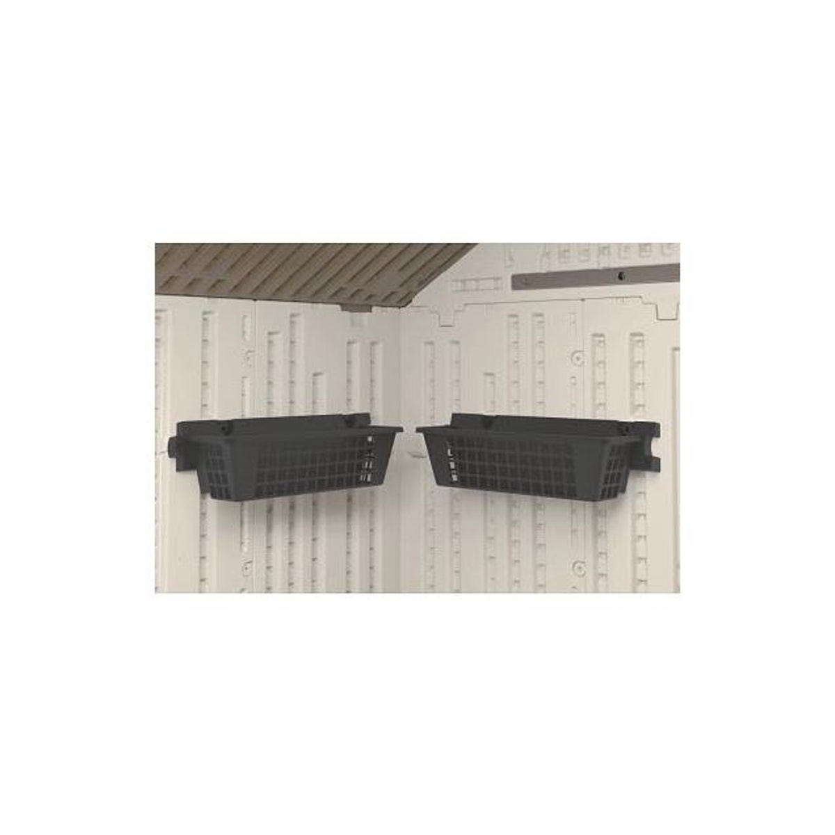 Suncast 2-Piece Storage Basket Accessory for Garage or Shed - photo 2 Suncast 2-Piece Storage Basket Accessory for Garage or Shed - photo 2