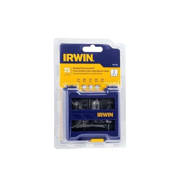 Irwin Metal Countersink Bit Set (5-Piece)