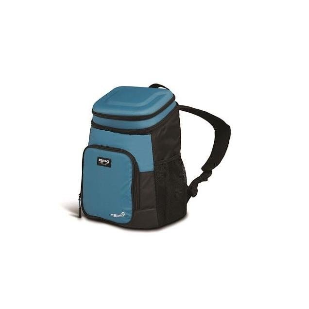 Igloo 18-Can Blue Hardtop Backpack Latitude Cooler Igloo 18-Can Blue Hardtop Backpack Latitude Cooler