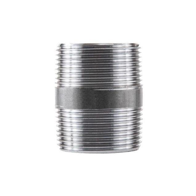 STZ 1-1/4 In. x 2 In. Steel Black Iron Nipple