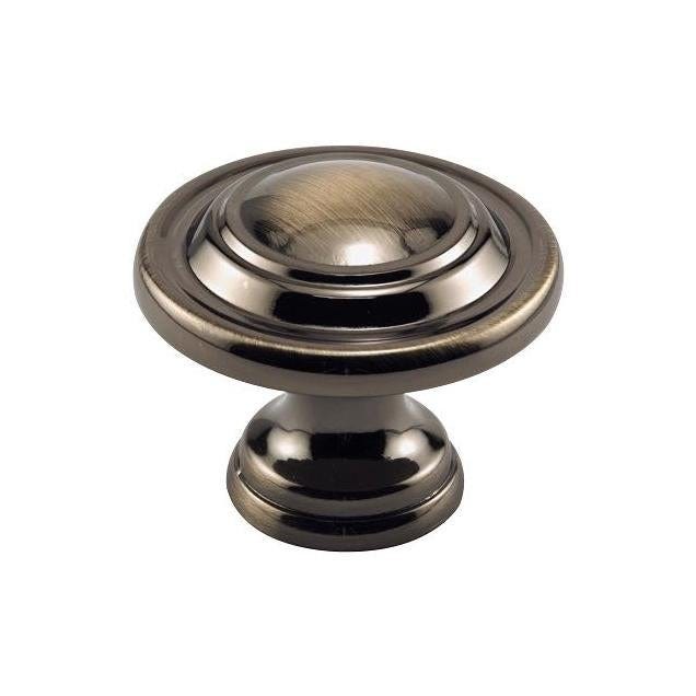 Prime-Line 1-11/16 In. Antique Brass Finish Bi-Fold Door Pull Knob Prime-Line 1-11/16 In. Antique Brass Finish Bi-Fold Door Pull Knob