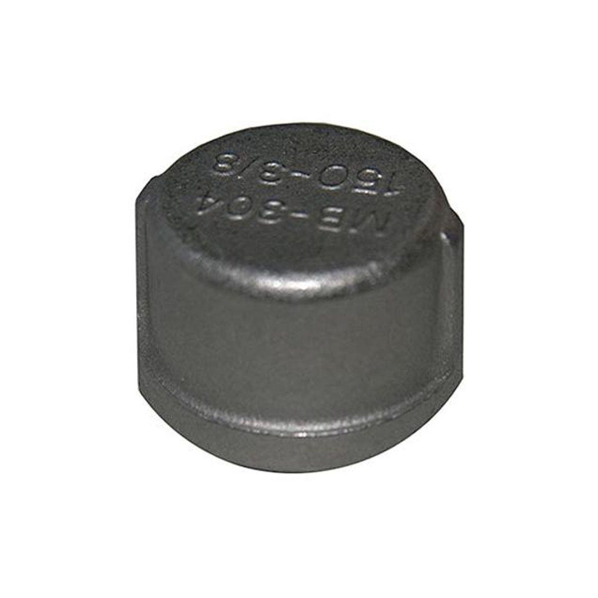 Lasco 3/8 In. Stainless Steel Pipe Cap