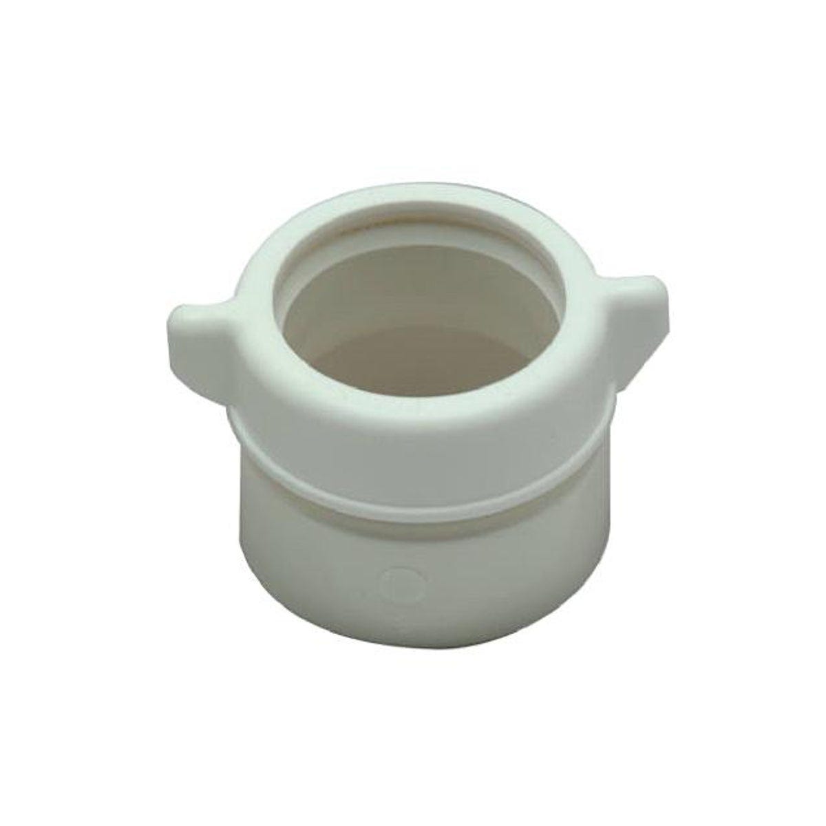 Master Plumber 1.5 In. White Plastic Drain Pipe Adapter Master Plumber 1.5 In. White Plastic Drain Pipe Adapter