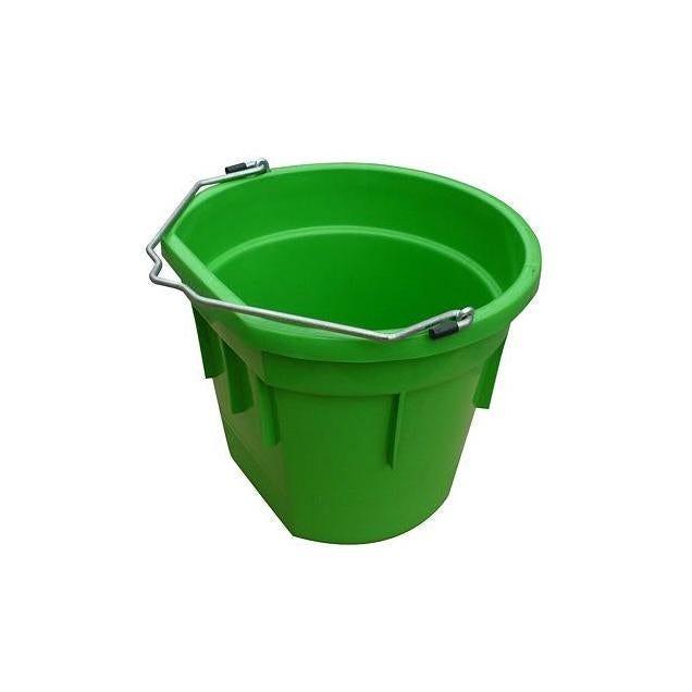 Master Rancher 20 Qt. Lime Green Resin Flat Sided Utility Bucket Master Rancher 20 Qt. Lime Green Resin Flat Sided Utility Bucket