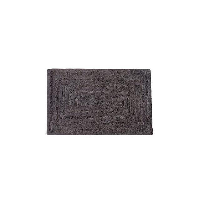 Moda At Home 20 In. x 30 In. Grey Amera Reversible Bathmat