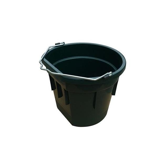 Master Rancher 20 Qt. Green Resin Flat Sided Utility Bucket Master Rancher 20 Qt. Green Resin Flat Sided Utility Bucket