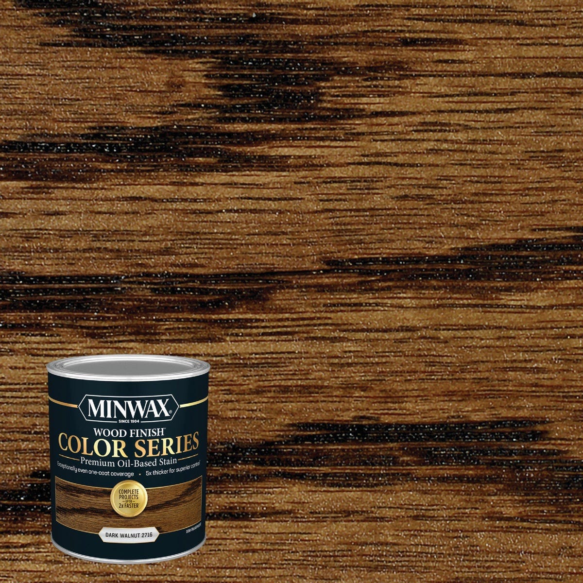 Minwax Wood Finish Color Series Oil-Based Stain, Dark Walnut, 1 Qt. Minwax Wood Finish Color Series Oil-Based Stain, Dark Walnut, 1 Qt.