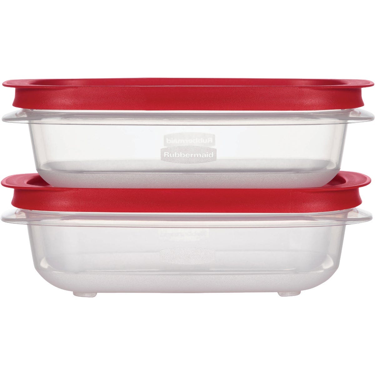Rubbermaid 3.57-Cup EasyStore Rectangular Food Storage Container with Lid (2 Pack) - photo 2