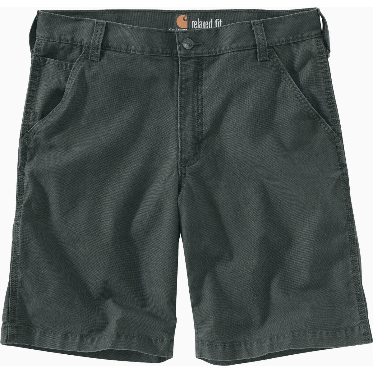 Carhartt Rugged Flex Men's 52 Elm Canvas Work Shorts, Relaxed Fit