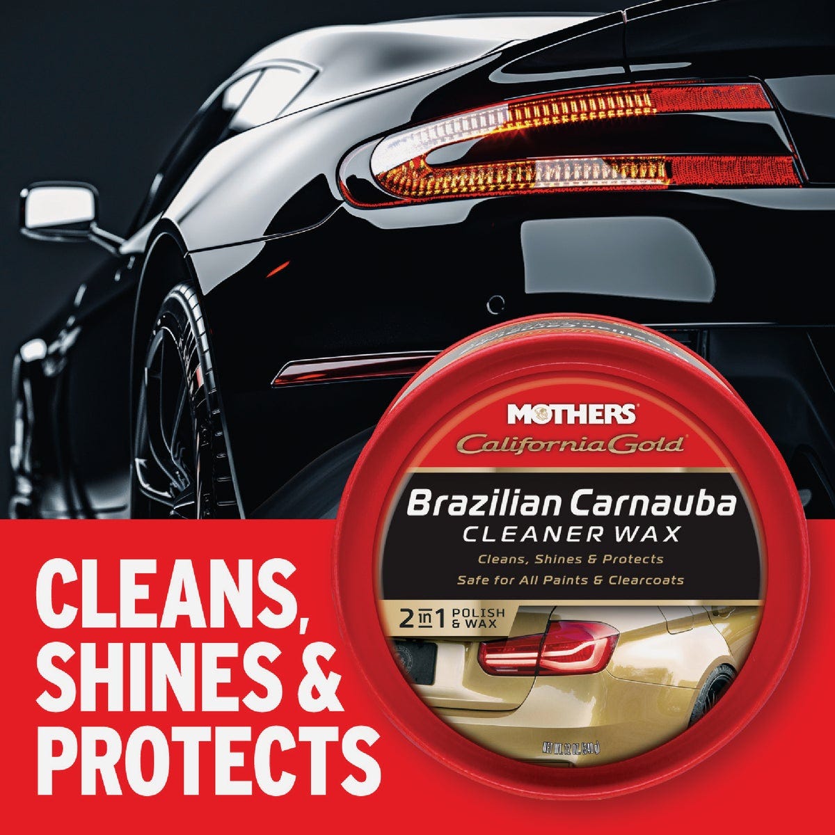 Mothers California Gold 12 Oz. Brazilian Carnauba Cleaner Wax - photo 3 Mothers California Gold 12 Oz. Brazilian Carnauba Cleaner Wax - photo 3