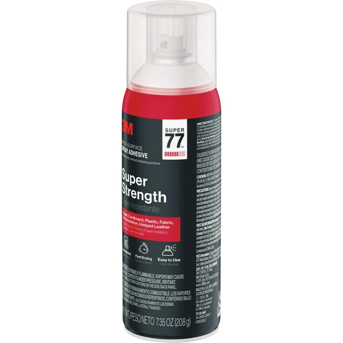 3M Super 77 7.35 Oz. Multi-Surface Spray Adhesive - photo 2 3M Super 77 7.35 Oz. Multi-Surface Spray Adhesive - photo 2