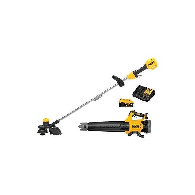 DeWalt 20V String Grass Trimmer & Leaf Blower Kit DeWalt 20V String Grass Trimmer & Leaf Blower Kit